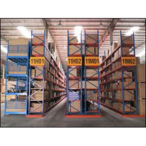 Buy cheap Bearing Capacity 1000 Kg Heavy Duty Storage Racks / VNA Pallet Racking for Tobacco Industry from wholesalers