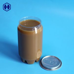 #202 RPT 310ml Plastic Soda Cans For Coffee Packaging