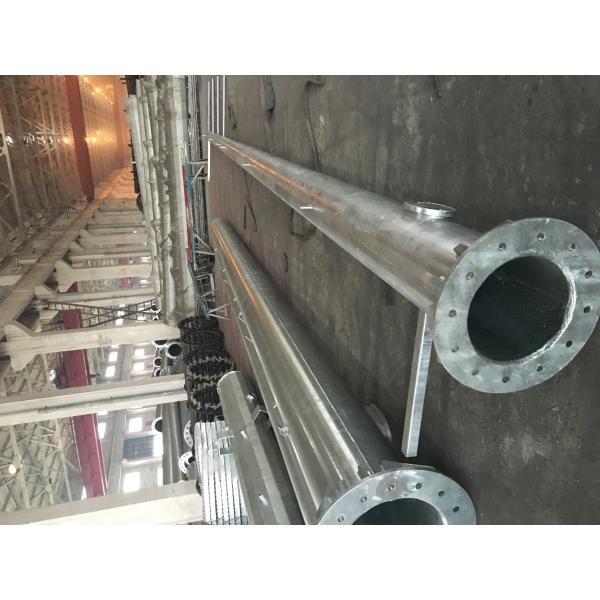 Quality Q235 H15M Electrical Power Steel Pole For Tranmission Line Project for sale