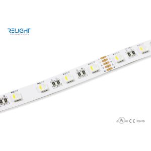 Buy cheap waterproof led flexible strip lights smd5050 5m 300leds DC24V RGB+W from wholesalers