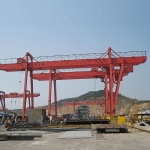 Customized Box Structure Gantry Crane 20t 30t 50t Capacity 40m