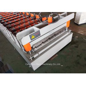 Buy cheap Full Automatic Steel Wall Roofing Sheet Roll Forming Machine PLC Control With Hydraulic Drive from wholesalers