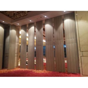 Buy cheap 65mm Classroom Convention Hpl Stainless Steel Wooden Movable Folding Operable Partition Wall For India from wholesalers