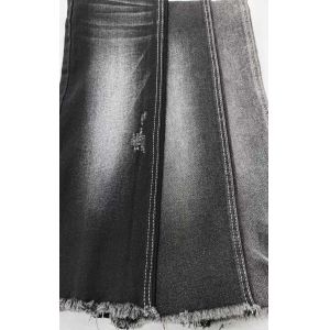 Buy cheap Good quality Heavy weight Black/Black with full width 180cm construction 8x10/70 Denim fabric  JSD3035A for fashion jeans from wholesalers