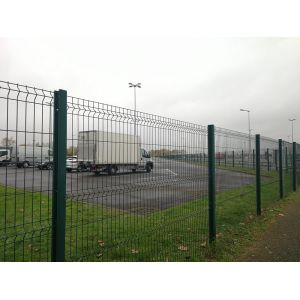 Buy cheap Curvy Perimeter Metal 3D Curved Welded Garden Wire Mesh Fence from wholesalers