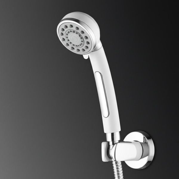 Buy cheap Improve Your Bathroom with Brass Hand Shower in White Finish from wholesalers