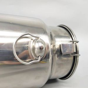 Buy cheap SS201 7L Stainless Steel Milk Can Little Capacity 170*300mm from wholesalers
