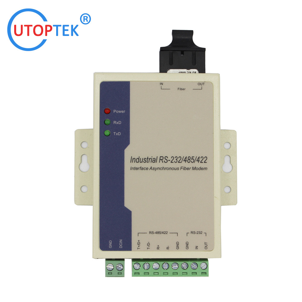 Buy cheap RS485/Rs422/Rs232 over Fiber converter duplex SC/FC/ST SM 20km serial port to Fiber modem for alarm system using from wholesalers