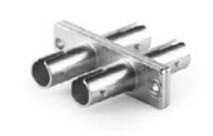 fiber optic adapters Inse<0.2 dB ST Duplex Adapter Excellent Changeability Local