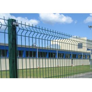 Buy cheap Pvc Coated Green Clolor 3d Bending Curved Triangle Fence 3.5mm from wholesalers