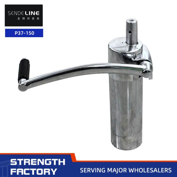 Buy cheap Professional Barber Chair Base With Chrome Plating Surface Treatment Single Arm 150 Trips Lift Oil Pump from wholesalers