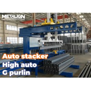 Buy cheap Automated Reversible Stacking Line For Asymmetric G Shape Purlins product