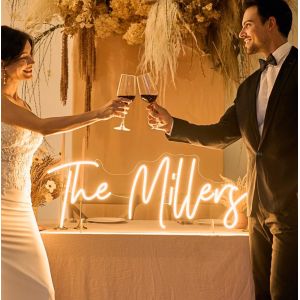 Buy cheap Custom LED Neon Sign with Acrylic Backsheet Super Bright and Easy to Install for Weddings and Events from wholesalers