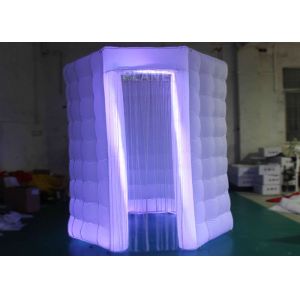 Buy cheap White Octagon Photo Booth Tent Reinforce 210 D Oxford Material Easy Assembly from wholesalers