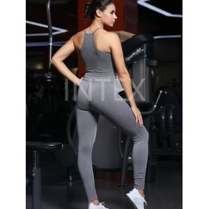 Buy cheap Ladies Matching Sets Crop Bra And Leggings Activewear Seamless from wholesalers