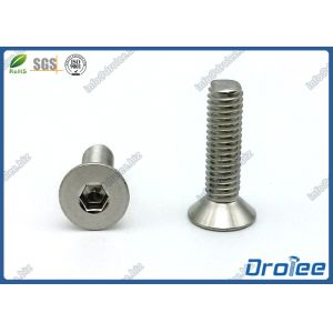 Buy cheap M4 x 25mm DIN 7991 Stainless Steel 316 Flat Socket Head Cap Screw from wholesalers