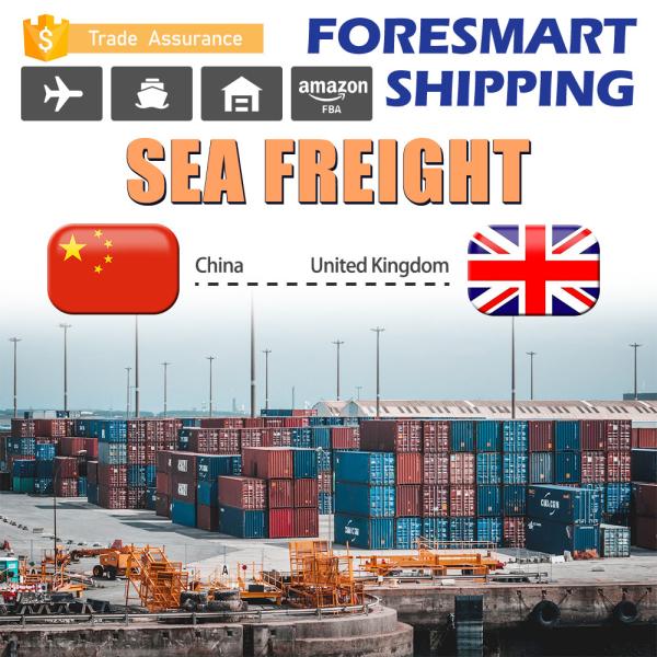 Quality Online Tracking FCL Ocean Freight  , Sea Shipping From China To UK for sale