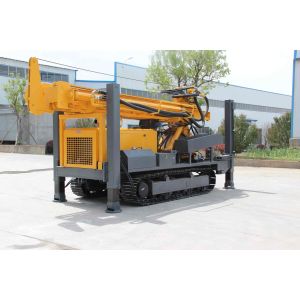 Dual Motors Hydraulic Well Drilling Rigs Large Torque