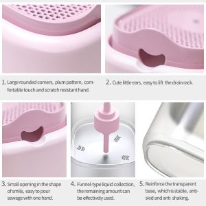 Buy cheap ROSH Foam Soap Pump Dishwasher Soap Dispenser With Sponge Holder from wholesalers
