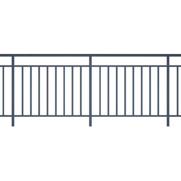 Quality Length 6m T6 Stair Handrail Construction Aluminum Profile for sale