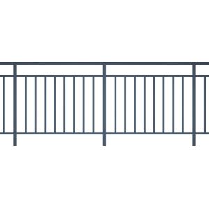 Buy cheap Length 6m T6 Stair Handrail Construction Aluminum Profile from wholesalers