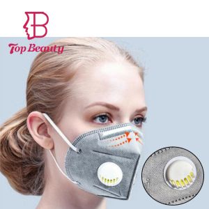 Buy cheap Personal Valved Dust Mask Kn95 Adult Vertical Folding Nonwoven Fabrics from wholesalers