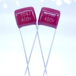 Buy cheap Metallized Polyester Film Mini Capacitor CL21X 104J400V Laser Printing from wholesalers