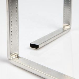 Buy cheap Double glazing aluminum spacer bar smooth welding line 100% bendable from wholesalers