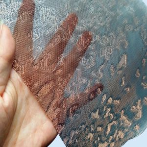 Buy cheap Copper Wire Metallic Mesh Wallpaper For Wall Art / Hanging from wholesalers