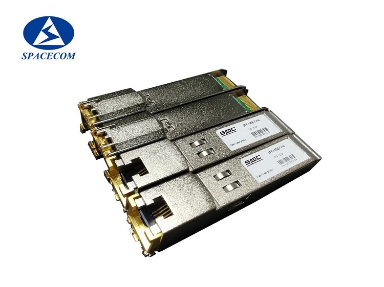 Quality 10G Copper SFP+ Transceiver Module , SFP 10G T RJ45 Connector Huawei Compatible for sale Buy cheap 10G Copper SFP+ Transceiver Module , SFP 10G T RJ45 Connector Huawei Compatible product