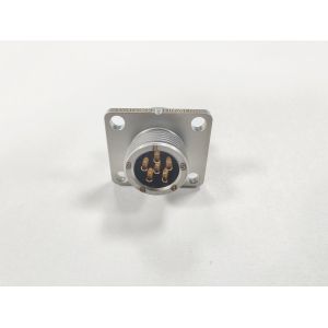 45 Steel Hermetic Feedthrough Connectors Mounting Screw Electroless Nickel