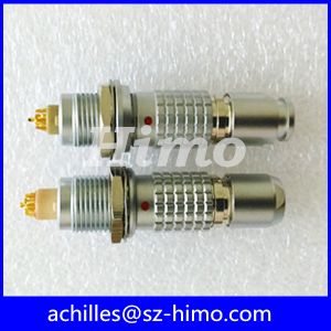 Buy cheap 1B 8 pin male and female circular LEMO connector from wholesalers