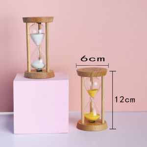 Buy cheap Classical Wooden Hourglass Sand Clock For Desktop / Bedroom from wholesalers