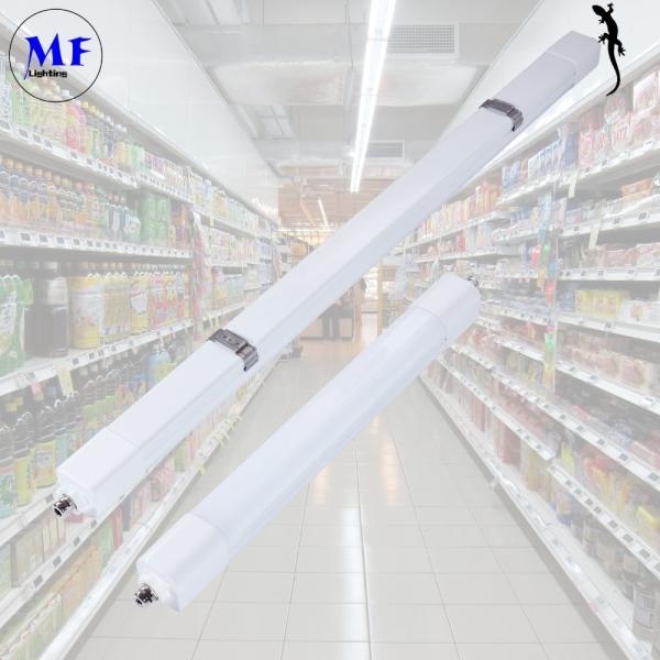 Buy cheap 5 Years Warranty 36W LED Tri-Proof Light 6000K CCT Adjustable IP66 Waterproof Lamp for Supermarket, Warehouse from wholesalers