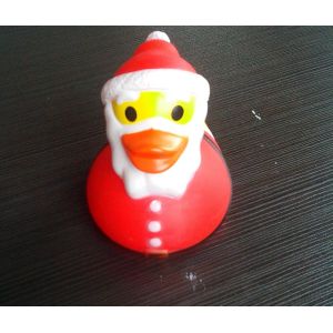 Buy cheap PVC Floating Personalised Santa Rubber Duck / Snowman Shaped Kids Gift from wholesalers
