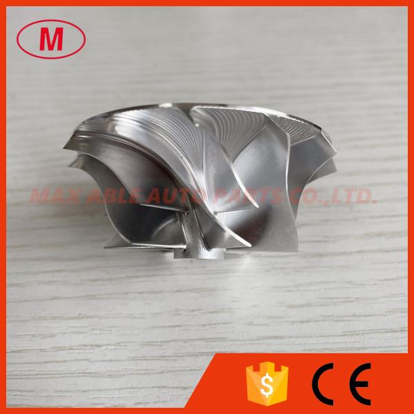 TD04L6-15TK31 42.00/56.02mm 6+6 blades forward turbo milling/billet compressor wheel for 49377-07320/49377-07325
