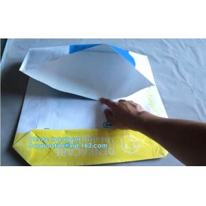 Buy cheap Custom Printed Made Resealable Poly Brown Kraft Paper Transparent Plastic Woven Packaging Bags,Kraft paper pp woven lami from wholesalers