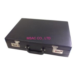 Buy cheap Aluminum Leather Attache Case , Aluminium Laptop Briefcase With Lock from wholesalers