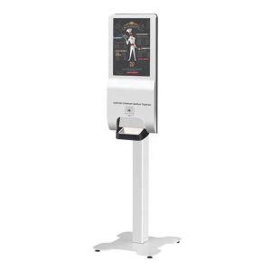 Buy cheap Video Standing Hand Sanitizer Dispenser Commercial Digital Signage Displays from wholesalers