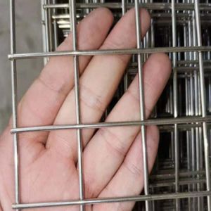 Buy cheap Galvanized Welded Wire Mesh Panel Anping Factory 4mm Welding Square Low Carbon Smooth & Soft Galvanized Steel Wire Silver .etc from wholesalers