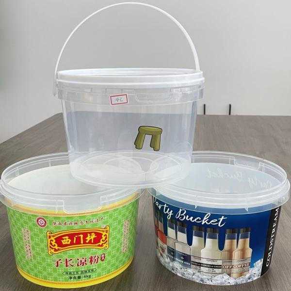 Buy cheap 1 Gallon Pail Plastic Bucket with Cover from wholesalers