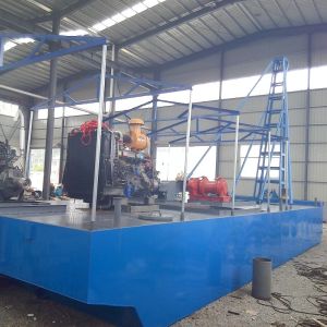 12 Inch Sand Pumping Ship With Diesel Engine For Lake Sand Mining
