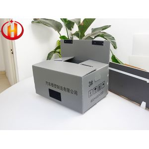 Buy cheap Collapsible Custom Corrugated Plastic Boxes Impact Resistant from wholesalers
