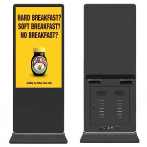 Buy cheap 1080P HD NTSC 450cd/m2 Android Touch Screen Kiosk 55in from wholesalers