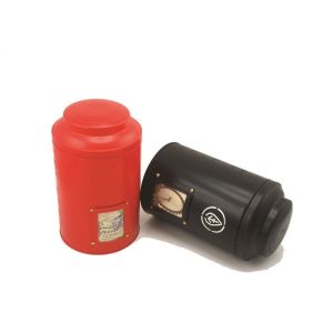 Buy cheap round tea tin with cardholder from wholesalers