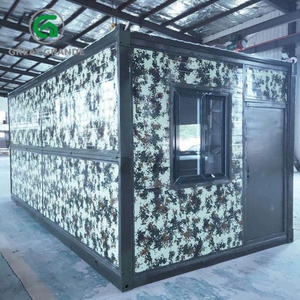 Buy cheap Fireproof Prefabricated Shipping Container Site Office Shed With Toilet from wholesalers