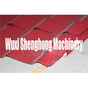 Customized Adjustable Roof Roll Forming Machine Automatic PLC Control