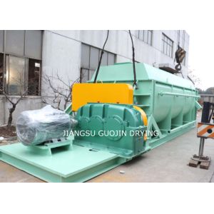 Buy cheap Heat Transfer Area 52M2 Sludge Hollow Paddle Dryer from wholesalers