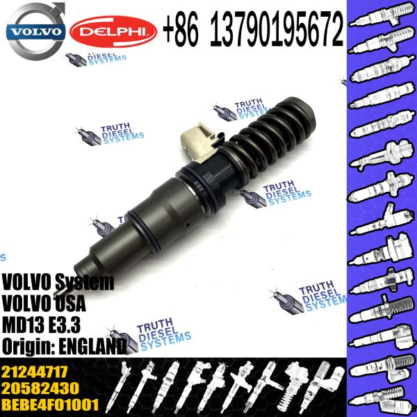 Quality Direct Sale Diesel Fuel Injector 21244717 21106375 BEBE4F04001 For VOL MD13 USO7 for sale