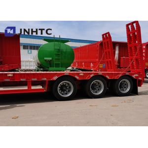 3 Axles Gooseneck Low Bed Semi Trailer Customizable